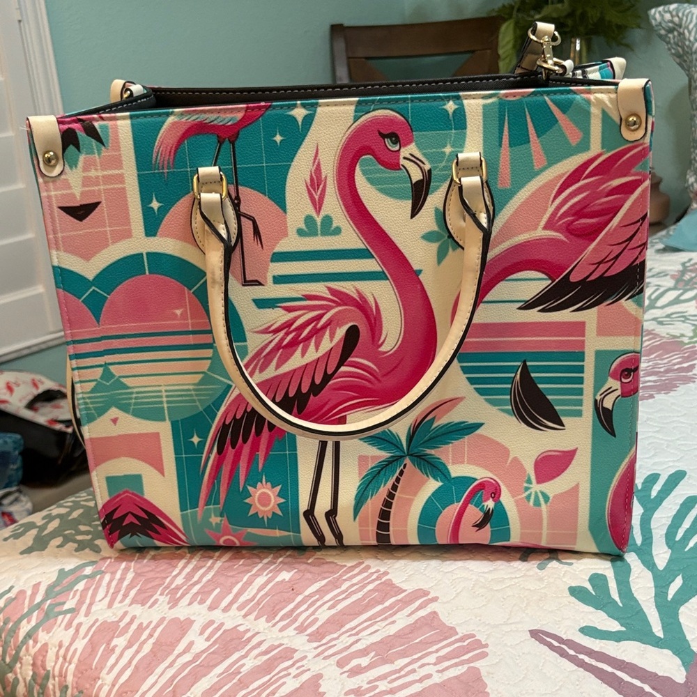 Flamingo tote
